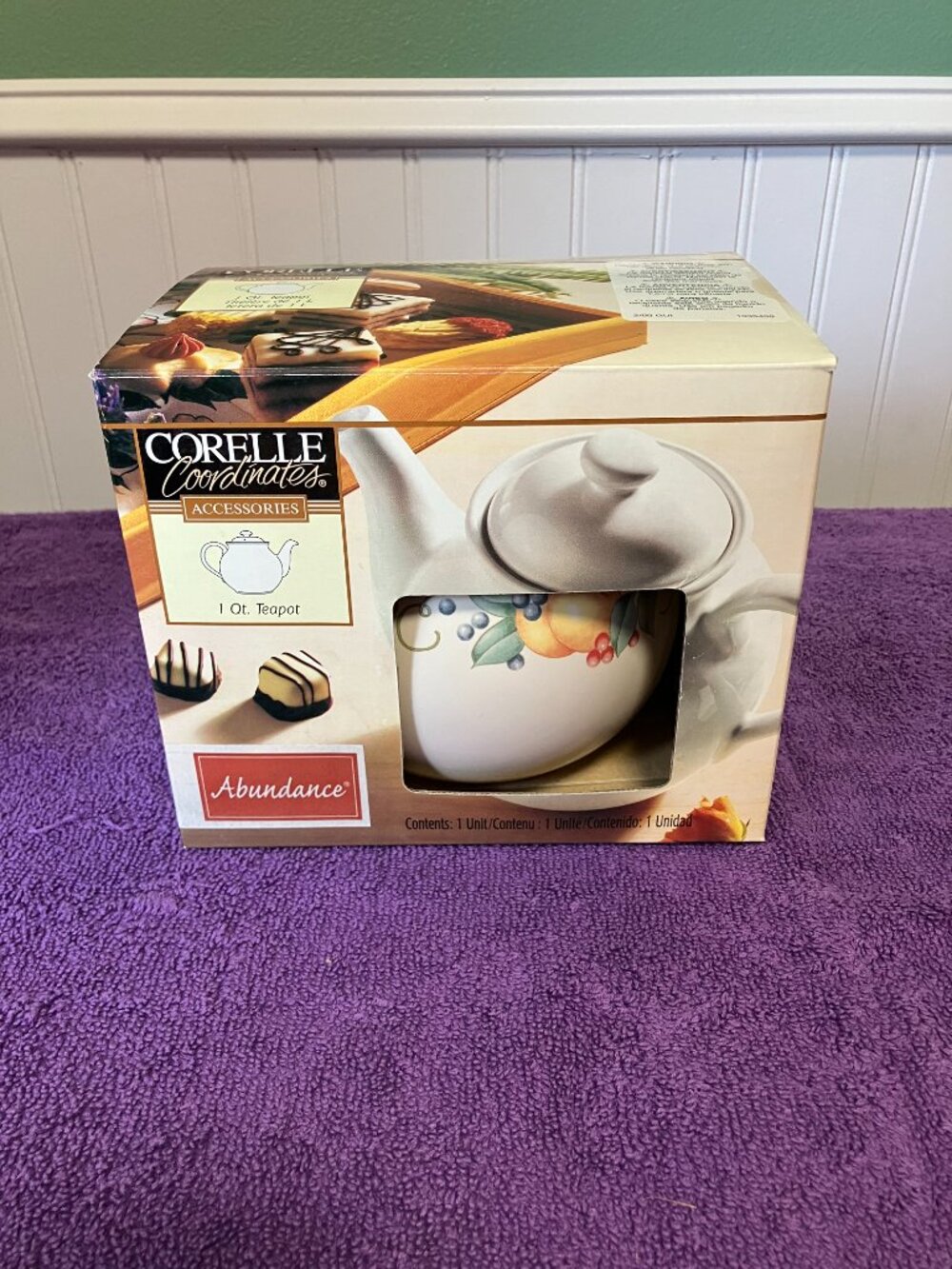 Corelle Coordinates Abundance Teapot